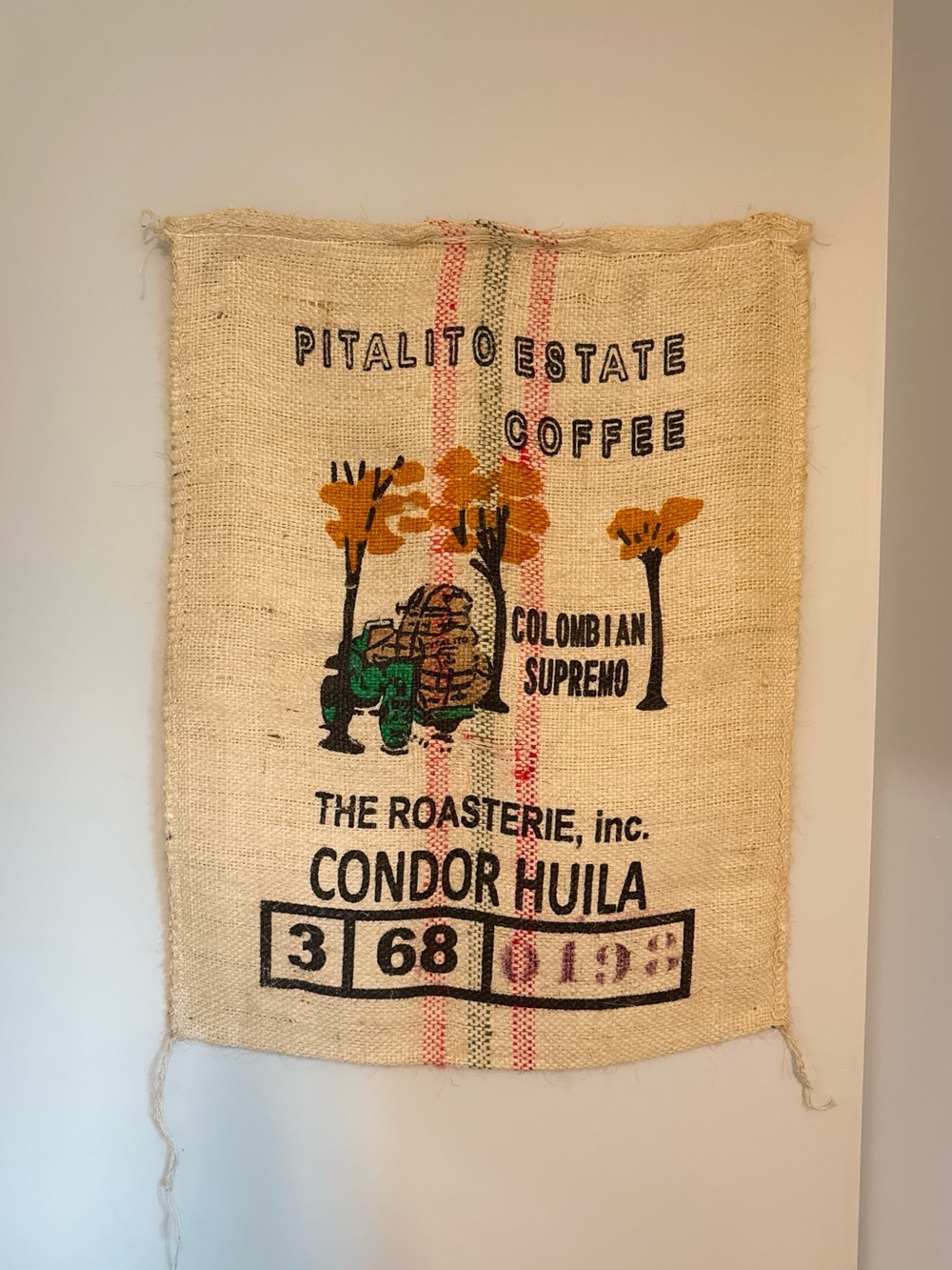 Vintage Burlap Coffee Sack